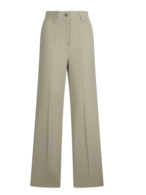 Pantaloni straight in gabardina Liu Jo | CF5224T011A.X0707